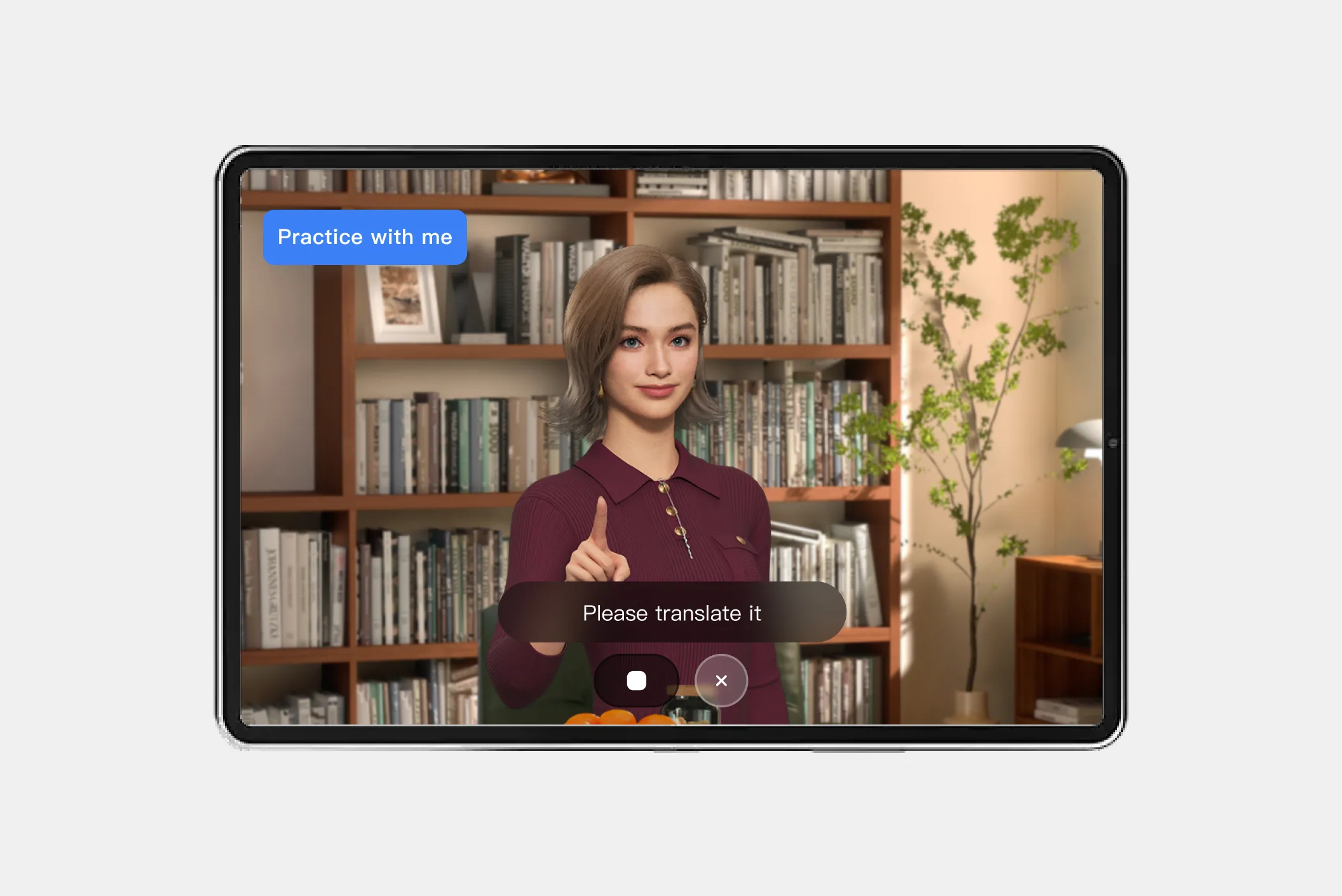 Digital humans conduct real-time English conversations with users to create an immersive oral practice environment