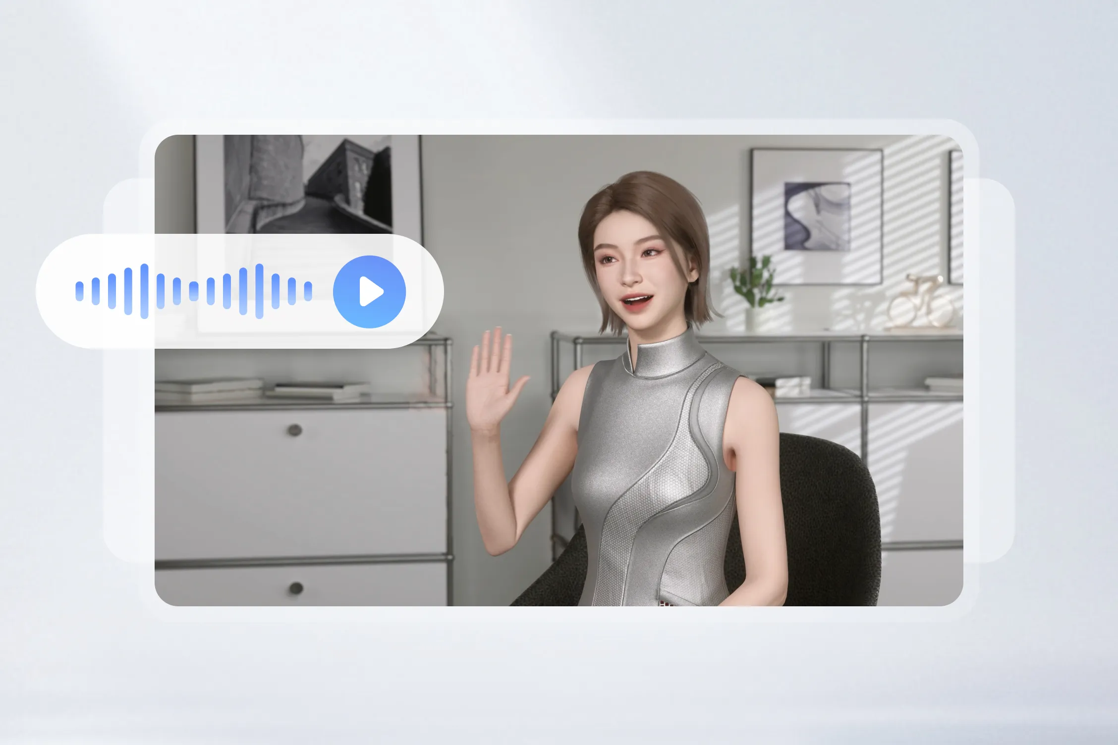Embodia AI enables digital humans to exhibit vivid, life-like expressions and movements.